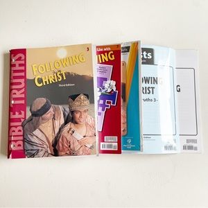 BJU Press Following Christ 3rd Grade Books